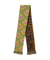 Yellow Pattern Scarf-MONTMARTRE NEW YORK-Forget-me-nots Online Store