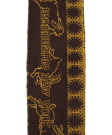 Yellow Pattern Scarf-MONTMARTRE NEW YORK-Forget-me-nots Online Store