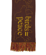 Red Emotion Scarf-MONTMARTRE NEW YORK-Forget-me-nots Online Store