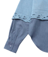 Button Up Hoodie-AVAVAV-Forget-me-nots Online Store