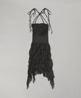 Smock Dress Mini-AVAVAV-Forget-me-nots Online Store