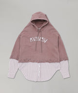 Button Up Hoodie-AVAVAV-Forget-me-nots Online Store