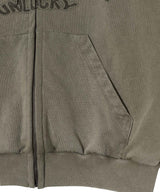 Printed Hoodie Brown-AVAVAV-Forget-me-nots Online Store