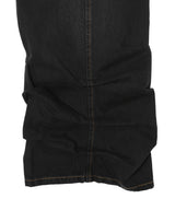 Pleated Jeans Black-AVAVAV-Forget-me-nots Online Store