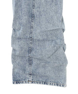 Pleated Jeans Blue-AVAVAV-Forget-me-nots Online Store