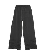 Pleated Track Pants Black-AVAVAV-Forget-me-nots Online Store
