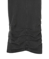 Pleated Track Pants Black-AVAVAV-Forget-me-nots Online Store