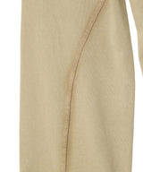 Pleated Track Pants Beige-AVAVAV-Forget-me-nots Online Store