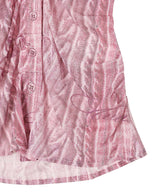 Button-Up Shirt Aop Pink-AVAVAV-Forget-me-nots Online Store