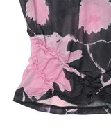 Daze Smocked T-Shirt-PONDER.ER-Forget-me-nots Online Store