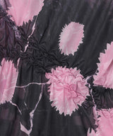 Daze Smocked T-Shirt-PONDER.ER-Forget-me-nots Online Store