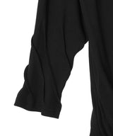 Hut Pleated Long T-Shirt-PONDER.ER-Forget-me-nots Online Store