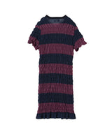 Shirring Foootball Dress-BASICKS-Forget-me-nots Online Store