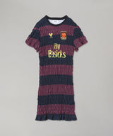 Shirring Foootball Dress-BASICKS-Forget-me-nots Online Store