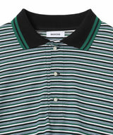 90S Stripe Polo Shirt-BASICKS-Forget-me-nots Online Store