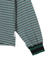 90S Stripe Polo Shirt-BASICKS-Forget-me-nots Online Store