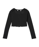 Braid Cardigan-BASICKS-Forget-me-nots Online Store