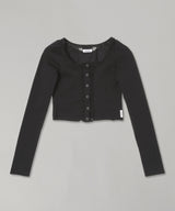 Braid Cardigan-BASICKS-Forget-me-nots Online Store