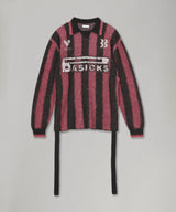 2Way Football Stripe Knit-BASICKS-Forget-me-nots Online Store