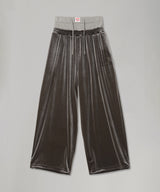 Layered Velvet Trouser-BASICKS-Forget-me-nots Online Store