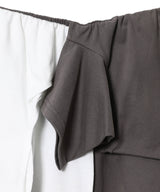 Reconstruction T-Shirt Skirt-BASICKS-Forget-me-nots Online Store