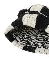 Checkered Flag Bear Beanie-BASICKS-Forget-me-nots Online Store
