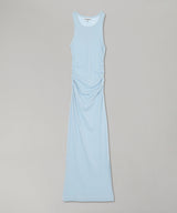 Soft Cotton Rib Tank Top Long Dress-GANNI-Forget-me-nots Online Store