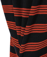 Soft Cotton Rib Striped Tank Top-GANNI-Forget-me-nots Online Store