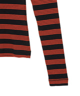 Soft Cotton Rib Striped Long Sleeve-GANNI-Forget-me-nots Online Store