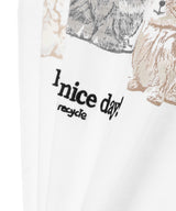 Basic Cotton Jersey Animals Relaxed T-Shirt-GANNI-Forget-me-nots Online Store