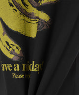 Basic Cotton Jersey Banana Relaxed T-Shirt-GANNI-Forget-me-nots Online Store