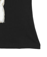 Basic Cotton Jersey Poodle Baby Fit T-Shirt-GANNI-Forget-me-nots Online Store