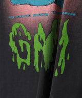 Basic Cotton Jersey Neon Kitty T-Shirt-GANNI-Forget-me-nots Online Store