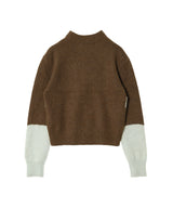 Bicolor Knit Pullover-TOGA-Forget-me-nots Online Store