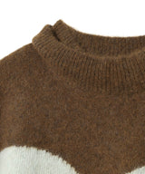 Bicolor Knit Pullover-TOGA-Forget-me-nots Online Store