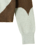 Bicolor Knit Pullover-TOGA-Forget-me-nots Online Store