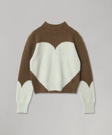 Bicolor Knit Pullover-TOGA-Forget-me-nots Online Store