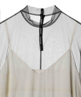 Fringe Tulle Dress-TOGA PULLA-Forget-me-nots Online Store