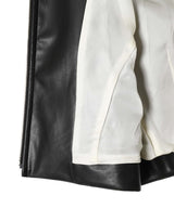 Synthetic Leather Jacket