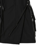 Twill Fringe Dress-TOGA PULLA-Forget-me-nots Online Store