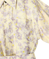 Rayon Print Shirt-TOGA PULLA-Forget-me-nots Online Store