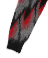 Mohair Cardigan - Abstract
