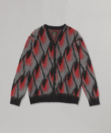 Mohair Cardigan - Abstract