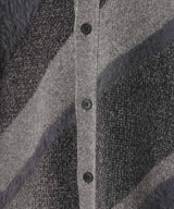 Regimental Knit Cardigan-TOGA PULLA-Forget-me-nots Online Store