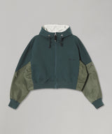 Cotton Nylon Hoodie