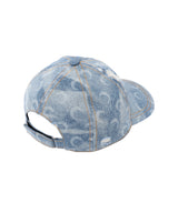 Moon Denim Baseball Cap-Marine Serre-Forget-me-nots Online Store