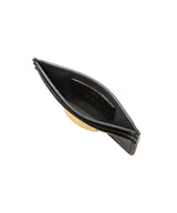 Smooth Leather Moon Charm Card
