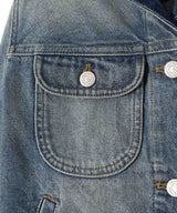 Signature Denim Trucker Jacket-courrèges-Forget-me-nots Online Store