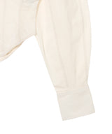 Washed Stretch Cotton Corset Shirt-GANNI-Forget-me-nots Online Store