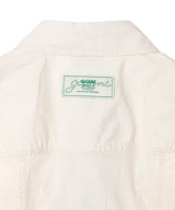 Washed Stretch Cotton Corset Shirt-GANNI-Forget-me-nots Online Store